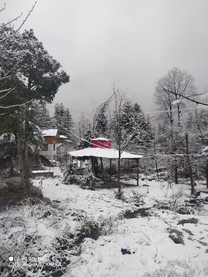 Moksha - By The River Villa Jibhi Exterior foto